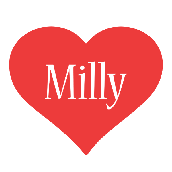 Milly love logo