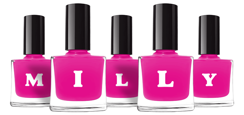 Milly nails logo