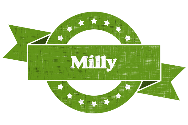 Milly natural logo
