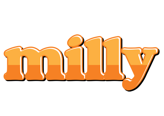 Milly orange logo