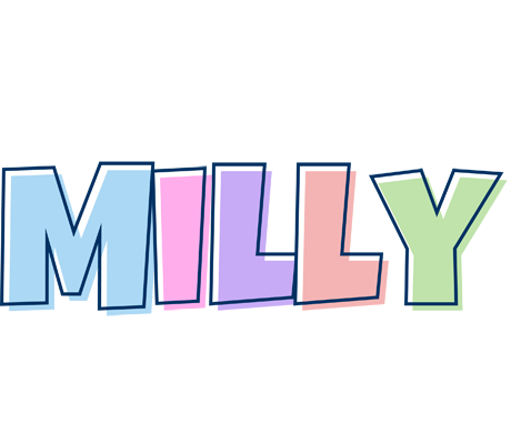 Milly pastel logo