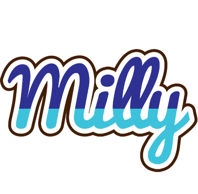 Milly raining logo