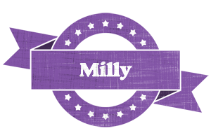 Milly royal logo