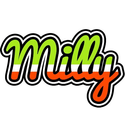 Milly superfun logo