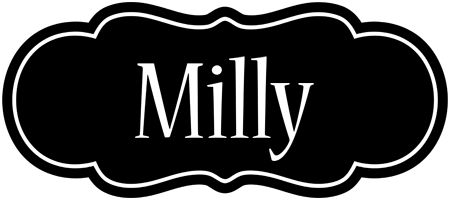 Milly welcome logo