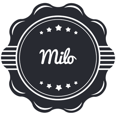 Milo badge logo