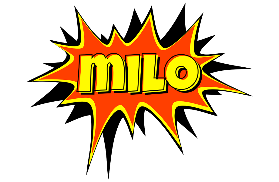 Milo bazinga logo