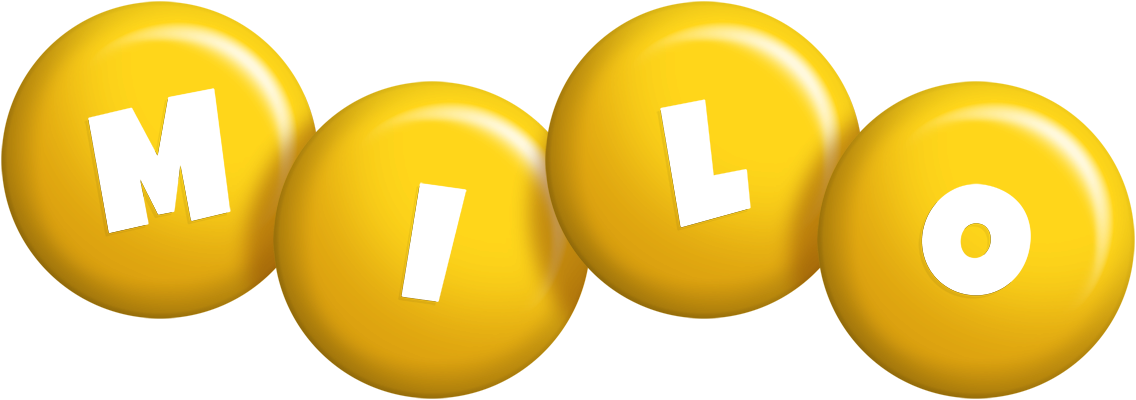 Milo candy-yellow logo