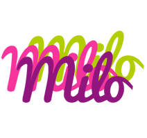 Milo flowers logo