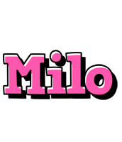 Milo girlish logo
