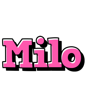 Milo girlish logo