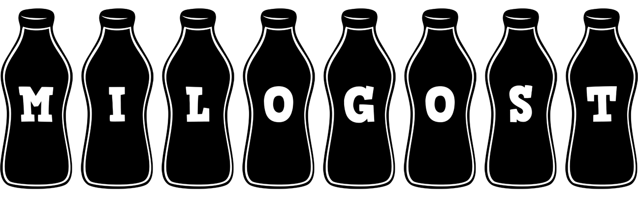 Milogost bottle logo