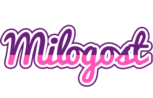 Milogost cheerful logo
