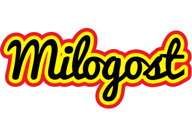 Milogost flaming logo