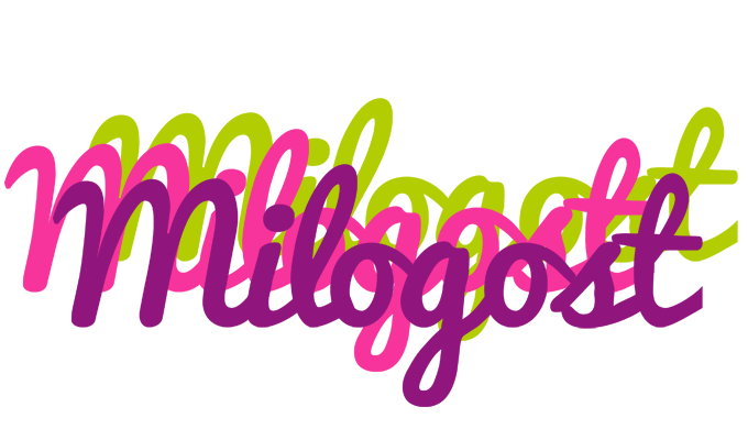 Milogost flowers logo