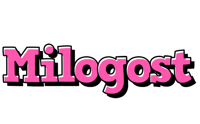 Milogost girlish logo