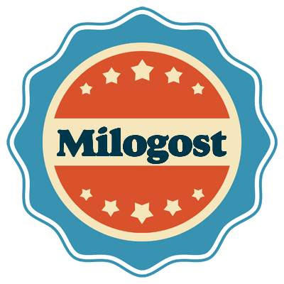 Milogost labels logo