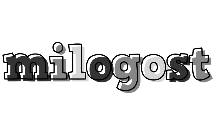 Milogost night logo
