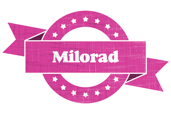 Milorad beauty logo