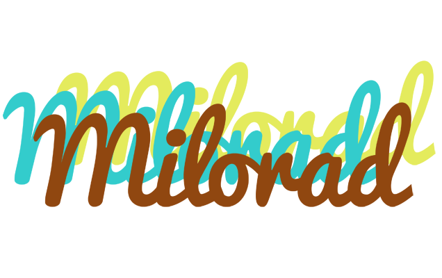 Milorad cupcake logo