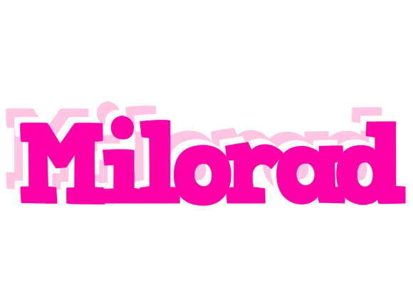 Milorad dancing logo