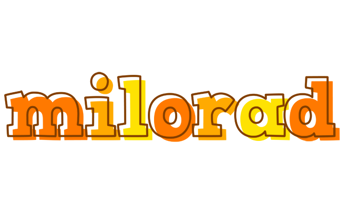 Milorad desert logo