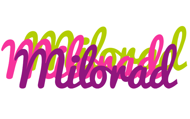 Milorad flowers logo