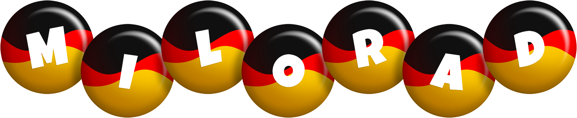 Milorad german logo