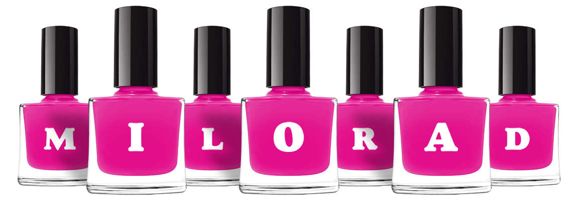 Milorad nails logo