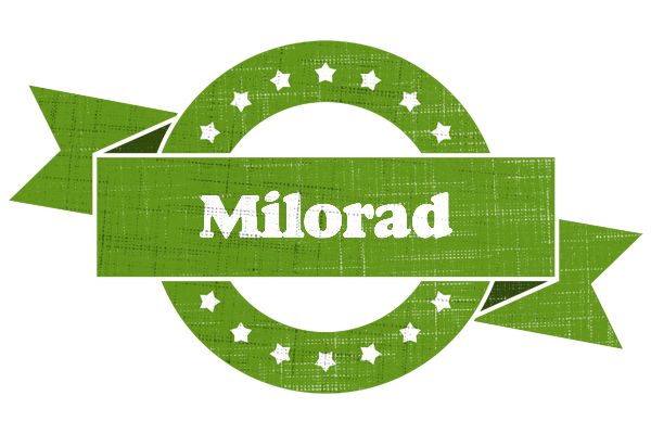 Milorad natural logo
