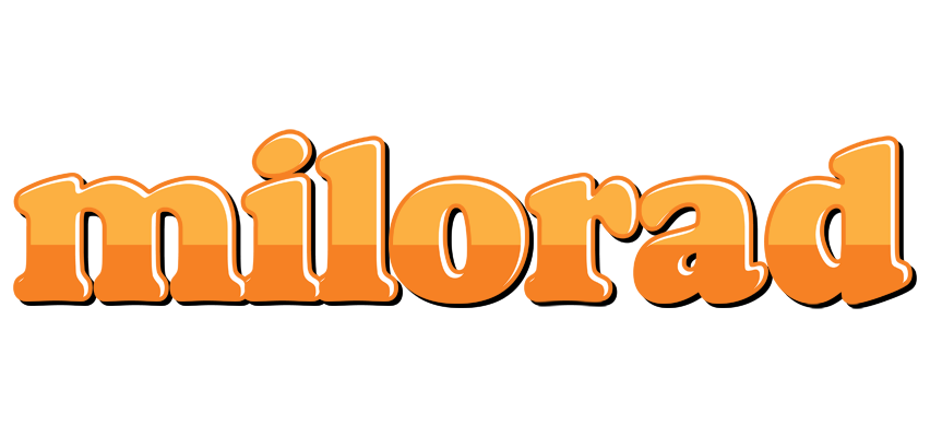 Milorad orange logo