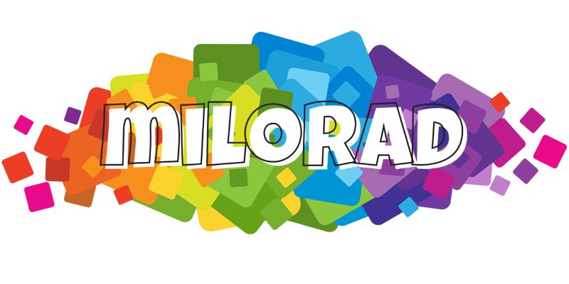 Milorad pixels logo