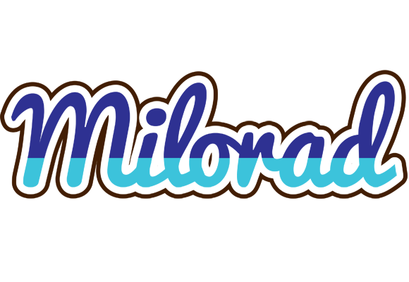 Milorad raining logo