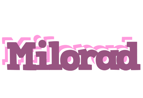 Milorad relaxing logo