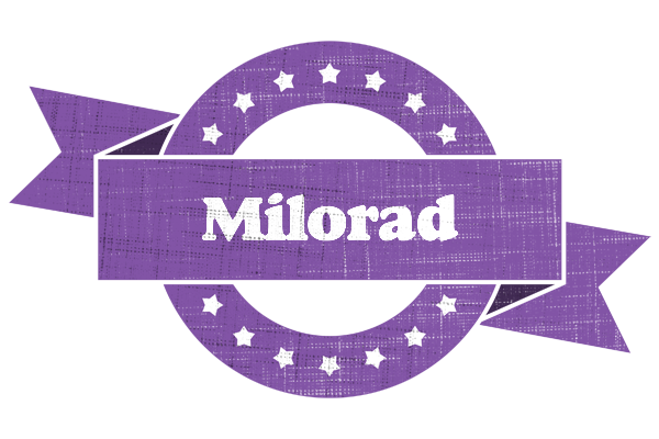 Milorad royal logo
