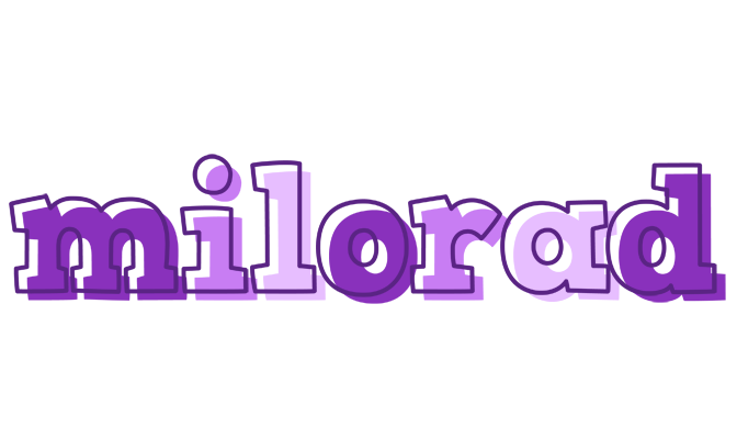 Milorad sensual logo