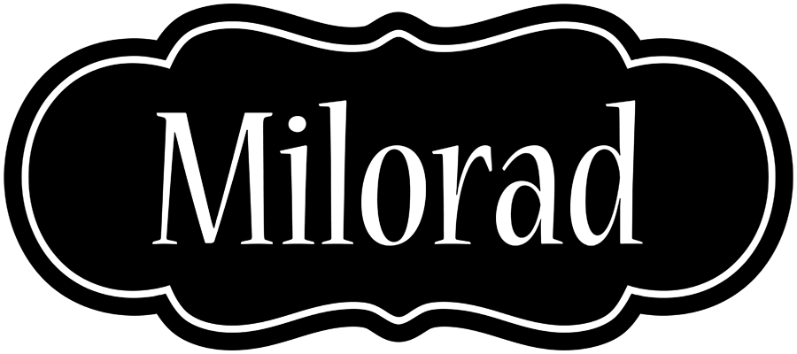 Milorad welcome logo