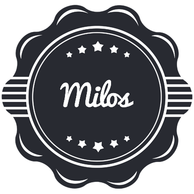 Milos badge logo