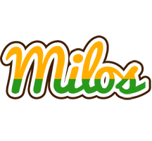 Milos banana logo