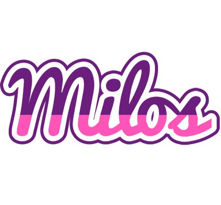 Milos cheerful logo