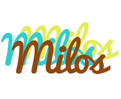 Milos cupcake logo