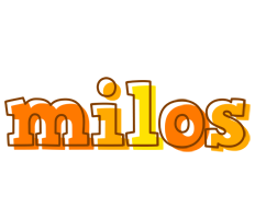 Milos desert logo