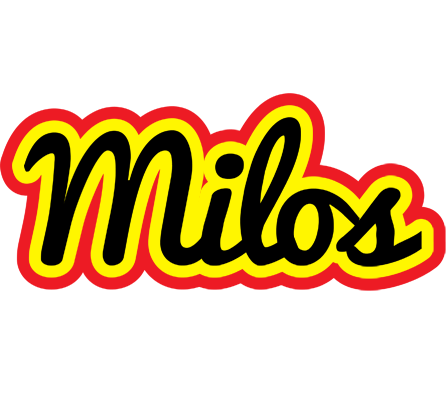 Milos flaming logo