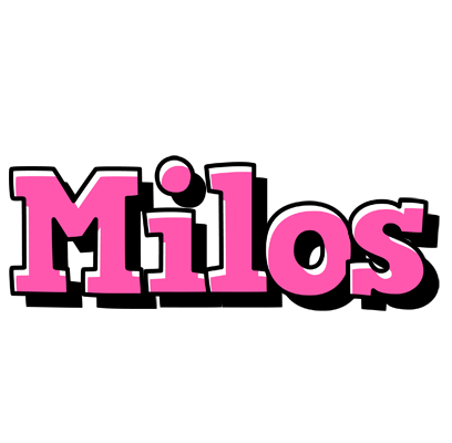 Milos girlish logo
