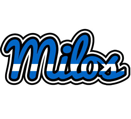 Milos greece logo