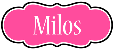 Milos invitation logo