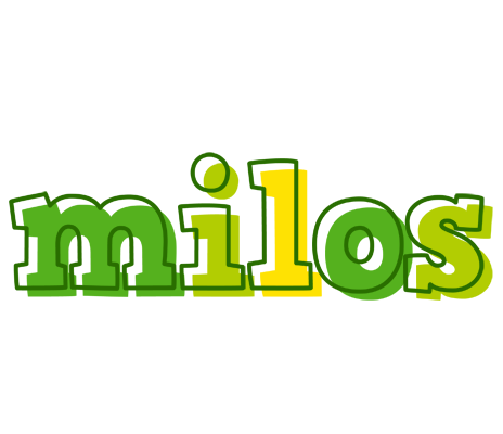 Milos juice logo
