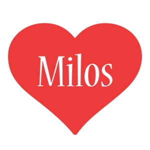 Milos love logo