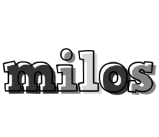 Milos night logo