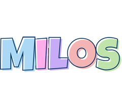 Milos pastel logo